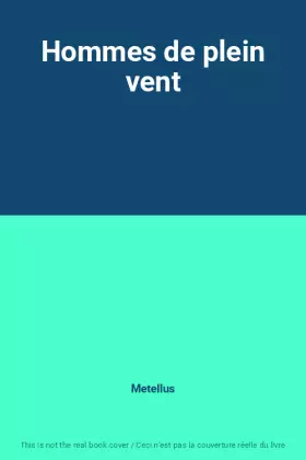 Couverture du produit · Hommes de plein vent