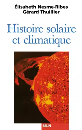Couverture du produit · Histoire solaire et climatique