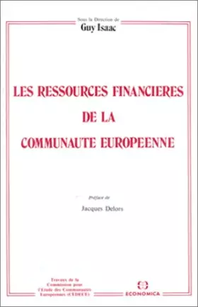 Couverture du produit · Les ressources financières de la Communauté européenne
