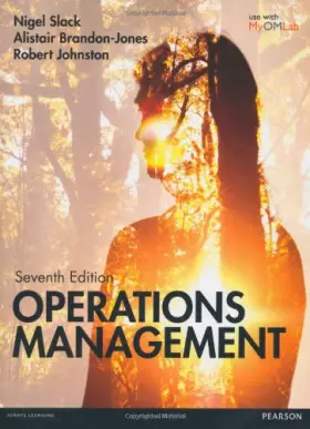 Couverture du produit · Slack: Operations Management 7th edition MyOMLab pack