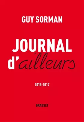 Couverture du produit · Journal d'ailleurs: 2015-2017
