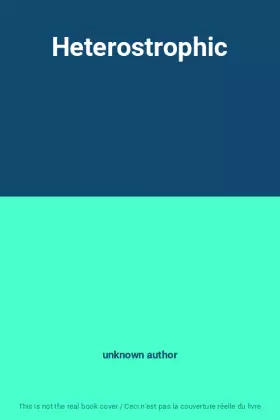 Couverture du produit · Heterostrophic