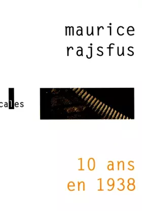 Couverture du produit · 10 ans en 1938