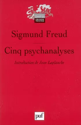 Couverture du produit · Cinq psychanalyses