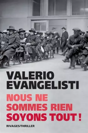 Couverture du produit · Nous ne sommes rien soyons tout !