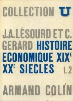 Couverture du produit · Histoire economique t. 2 xixe et xxe siecles