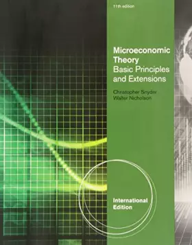 Couverture du produit · Microeconomic Theory: Basic Principles and Extensions.