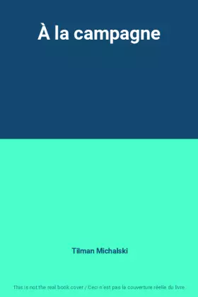Couverture du produit · À la campagne