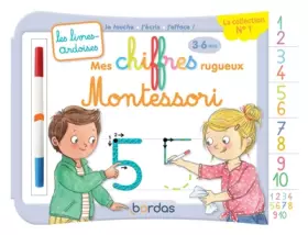 Couverture du produit · Les livres-ardoises - Mes chiffres rugueux Montessori