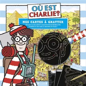 Couverture du produit · Où est Charlie? Cartes à gratter : À travers les âges – Pochette avec 10 cartes à gratter – À partir de 7 ans