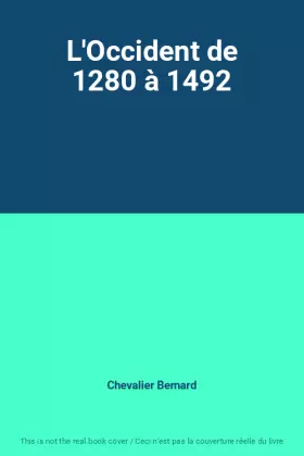 Couverture du produit · L'Occident de 1280 à 1492
