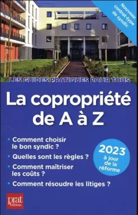 Couverture du produit · La copropriété de A à Z 2023