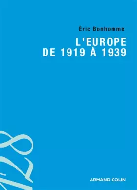 Couverture du produit · L'Europe de 1919 à 1939