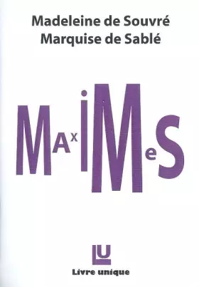 Couverture du produit · Maximes, De l'amitié
