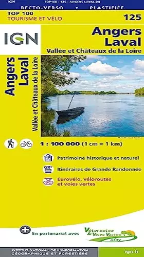 Couverture du produit · 125 - Angers laval vallee et chateaux de la loire