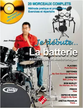 Couverture du produit · Je Debute la Batterie + 1 cd
