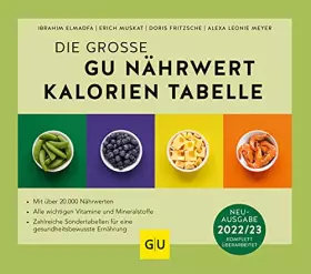 Couverture du produit · Die große GU Nährwert-Kalorien-Tabelle (GU Tabellenwerk Gesundheit)