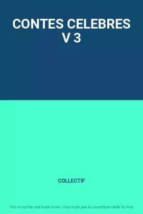 Couverture du produit · CONTES CELEBRES V 3