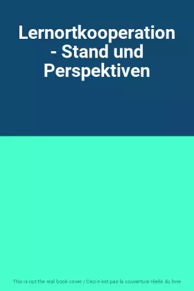 Couverture du produit · Lernortkooperation - Stand und Perspektiven