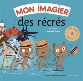 Couverture du produit · Mon imagier des récrés - 1 livre + 1 CD audio - De 3 à 6 ans