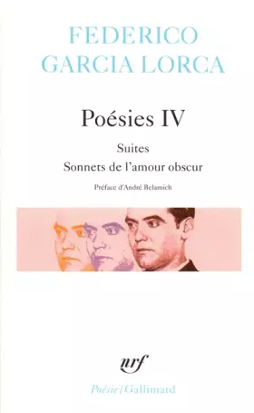 Couverture du produit · Poésie IV. Sonnets de l'amour obscur