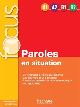 Couverture du produit · Focus: Paroles En Situations + CD Audio