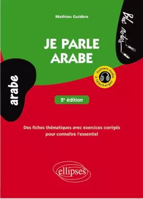 Couverture du produit · Je Parle Arabe Avec Fichiers Audio à Télécharger