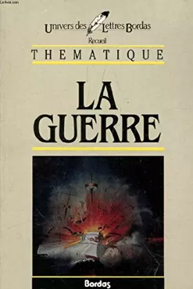 Couverture du produit · La guerre