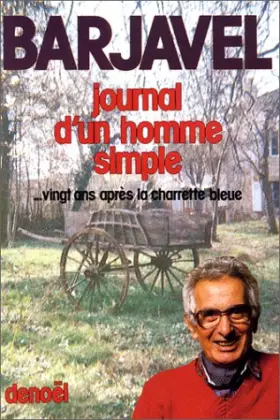 Couverture du produit · Journal d'un homme simple... Vingt ans après "La Charrette bleue"