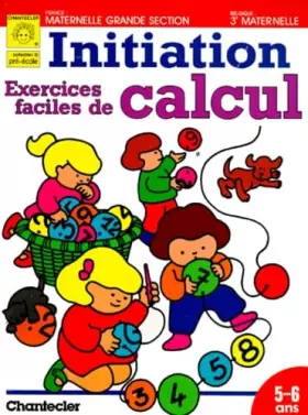 Couverture du produit · Exercices faciles de calcul: 5-6 an