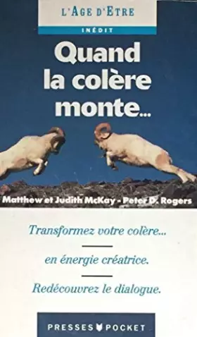 Couverture du produit · Quand la colere monte