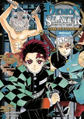 Couverture du produit · Demon Slayer - Livre de coloriage N°04 : Indigo