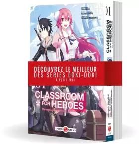 Couverture du produit · Classroom for Heroes - Pack promo vol. 01 et 02