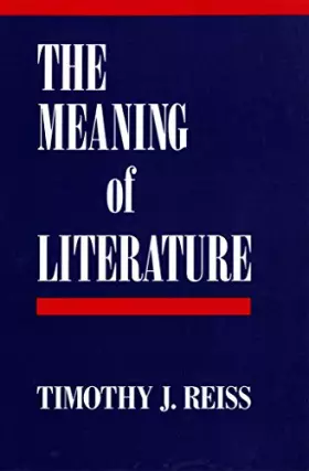 Couverture du produit · The Meaning of Literature