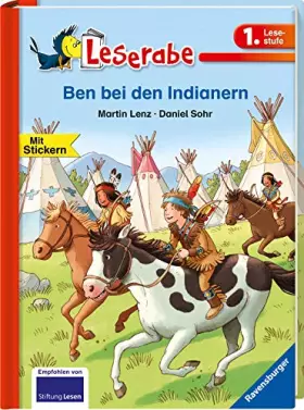 Couverture du produit · Ben bei den Indianern - Leserabe 1. Klasse - Erstlesebuch für Kinder ab 6 Jahren