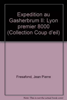 Couverture du produit · Expédition au Gasherbrum II