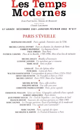 Couverture du produit · Les Temps modernes, numéro 617 : Paris s'éveille
