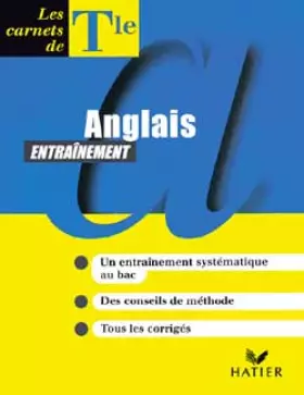 Couverture du produit · Anglais, terminale, carnet de cours et exercices