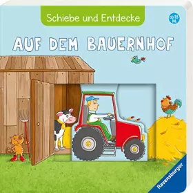 Couverture du produit · Schiebe und Entdecke: Auf dem Bauernhof