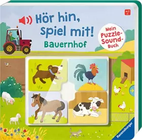 Couverture du produit · Hör hin, spiel mit! Mein Puzzle-Soundbuch: Bauernhof