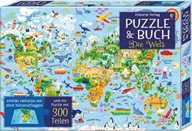 Couverture du produit · Puzzle & Buch: Die Welt