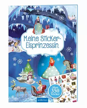 Couverture du produit · Meine Sticker-Eisprinzessin: Mit über 350 Stickern | Stickerheft für Kinder ab 4 Jahren (Mein Stickerbuch)