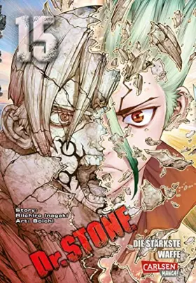 Couverture du produit · Dr. Stone 15: Verrückte Abenteuer, Action und Wissenschaft!