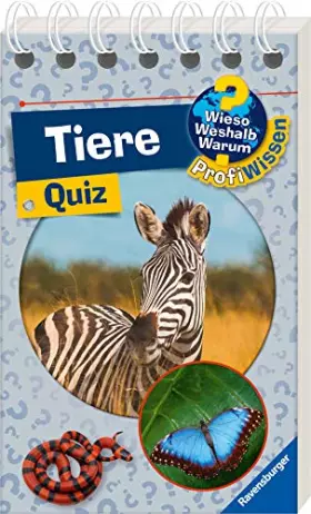 Couverture du produit · Wieso? Weshalb? Warum? ProfiWissen Quiz: Tiere
