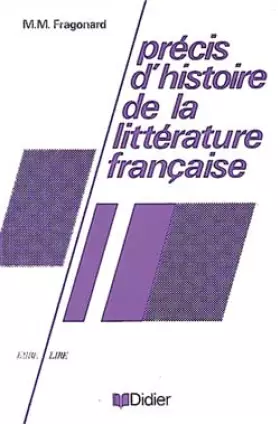 Couverture du produit · Précis d'histoire de la littérature française