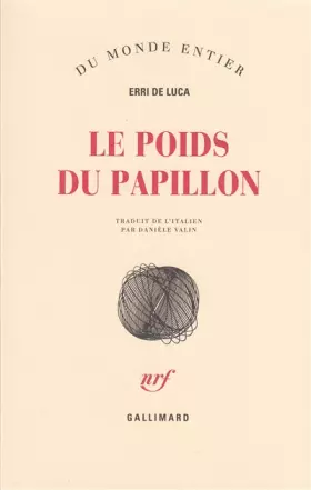 Couverture du produit · Le poids du papillon