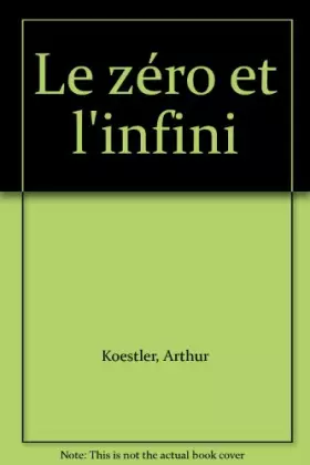 Couverture du produit · Le zéro et l'infini