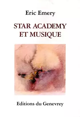 Couverture du produit · STAR ACADEMY ET MUSIQUE
