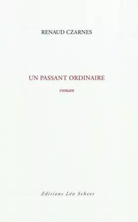 Couverture du produit · Un passant ordinaire