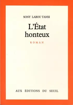 Couverture du produit · L'Etat honteux